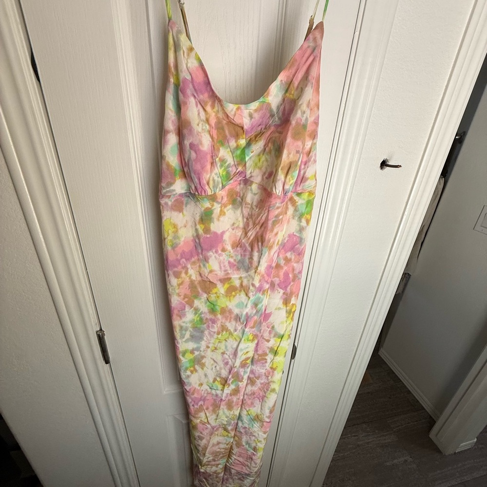 ASTR Tie-Dye colorful Dress